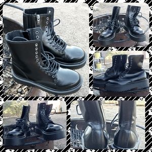 Jeffrey Campbell Sopas Lugged Platform Boot 10M